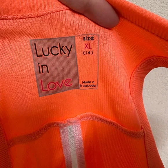 Lucky In Love Racerback Tank - Picture 4 of 4